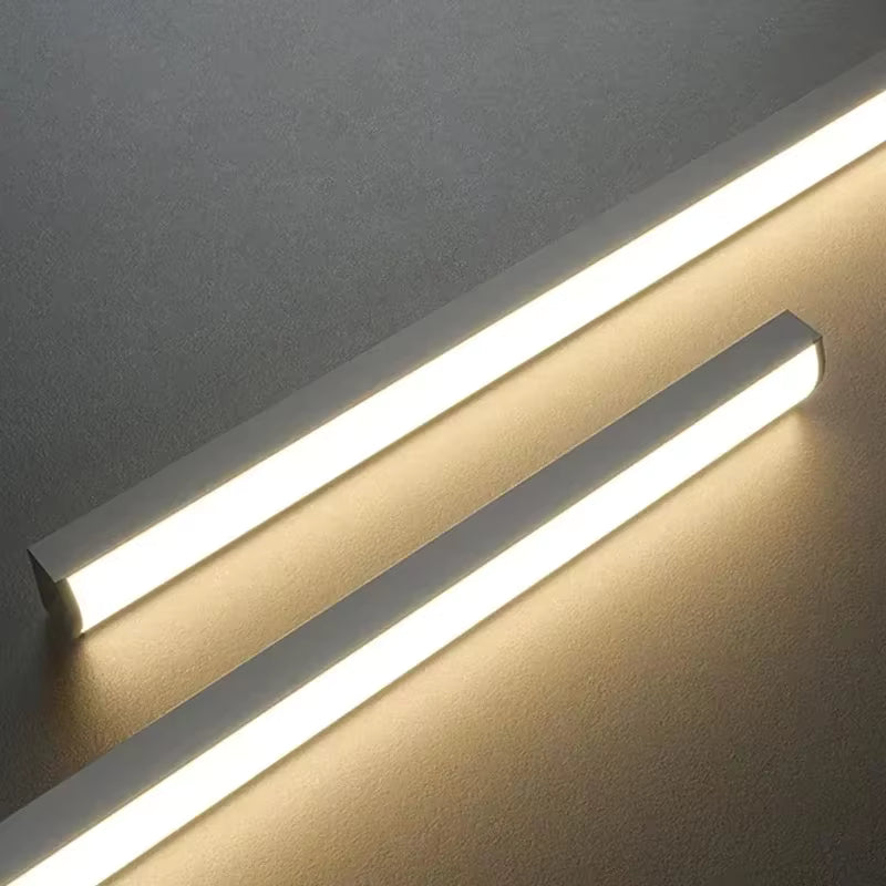 Black Linear LED Pendant Light
