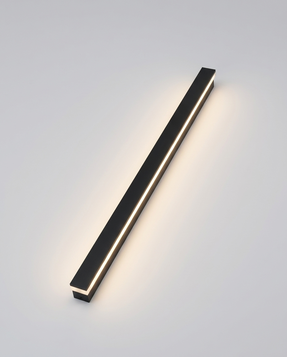 Linear Aluminium LED Outdoor Wall Light product photo on clean background