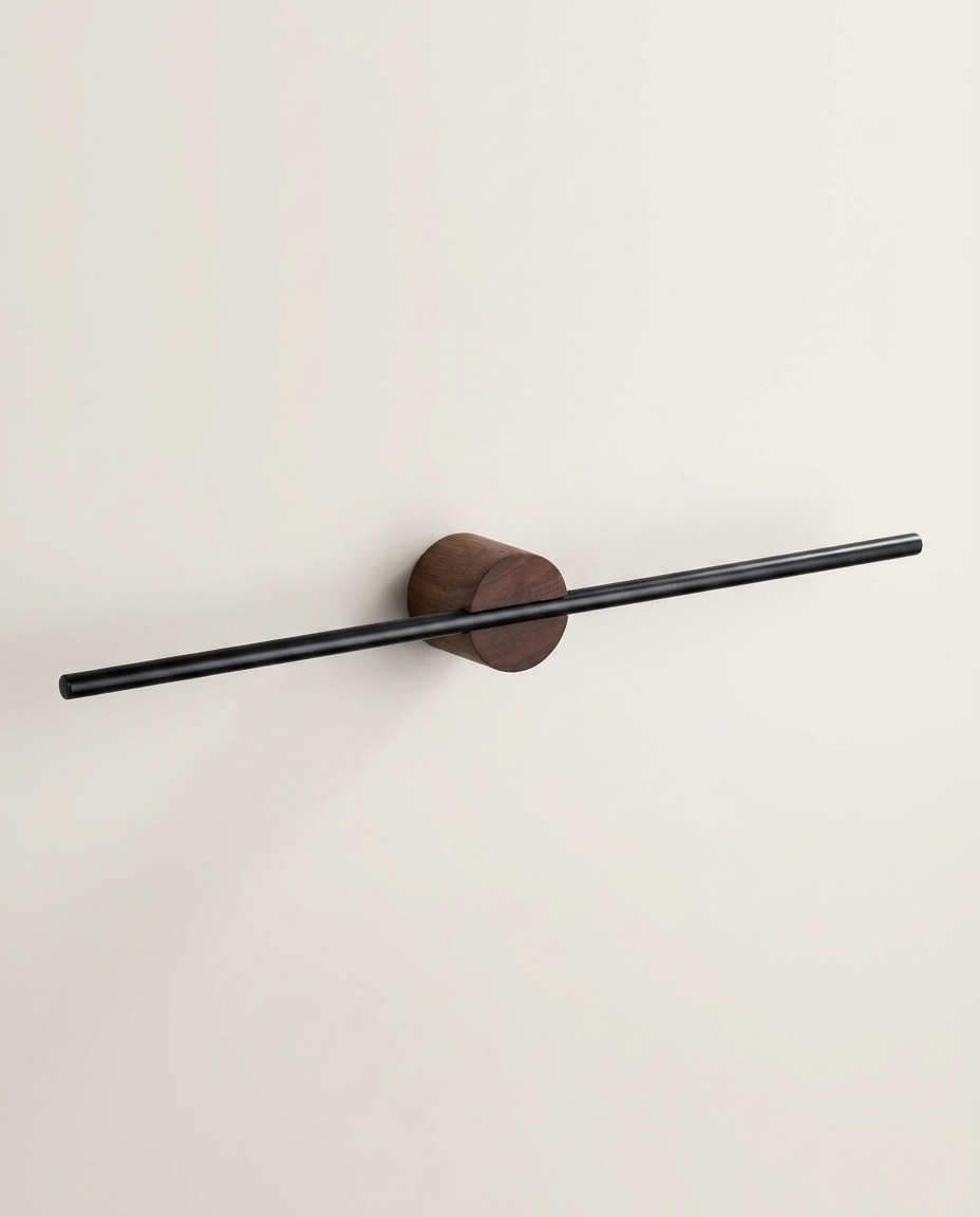 Minimalist Wall-Mounted Towel Bar product photo on clean background