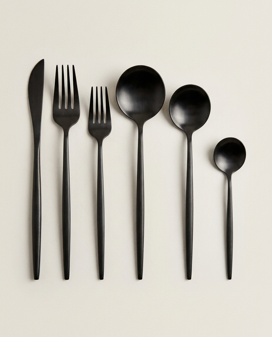 Minimalist Cutlery Set product photo on clean background