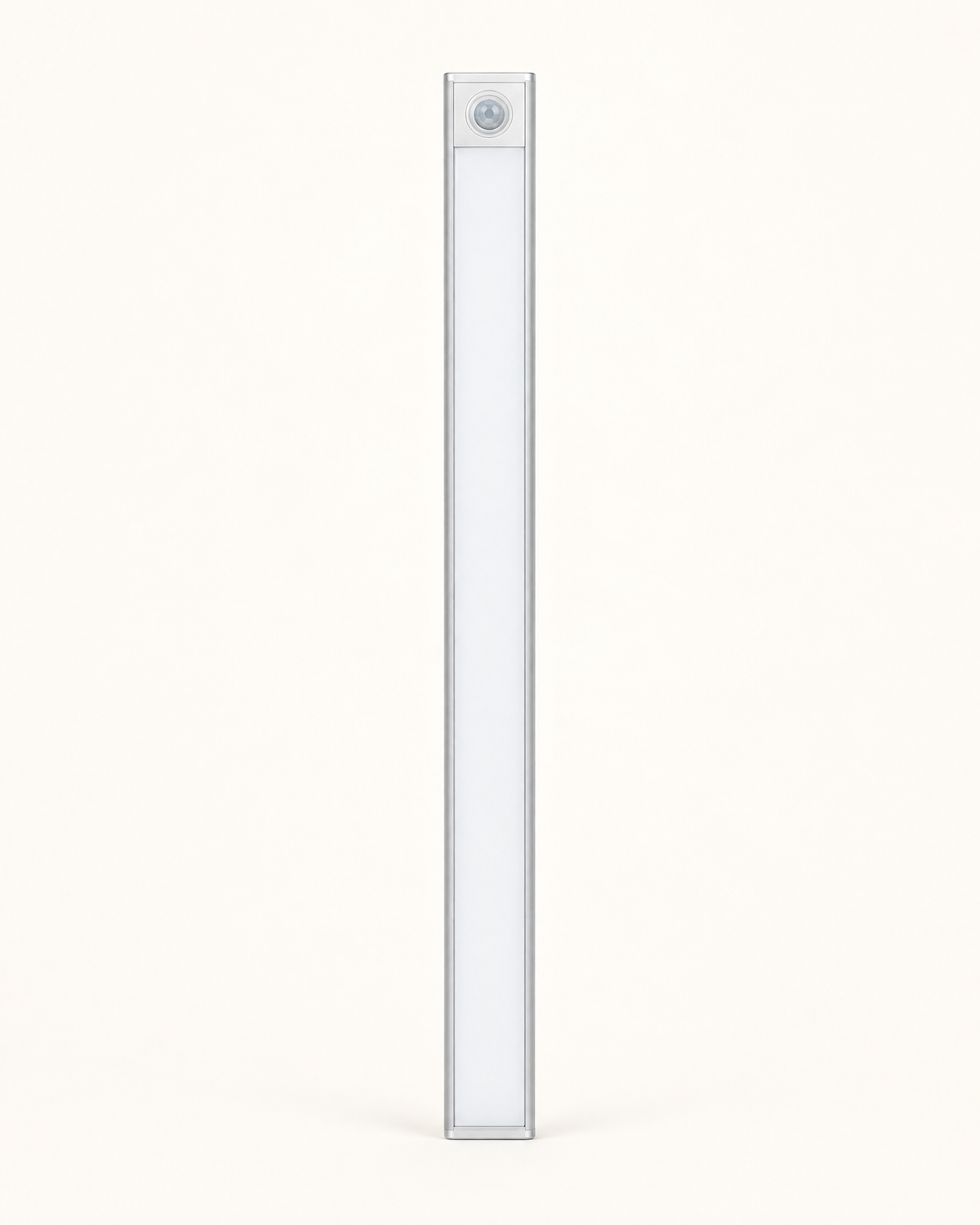 Rechargeable Motion Sensor Cabinet Light — Silver, front view